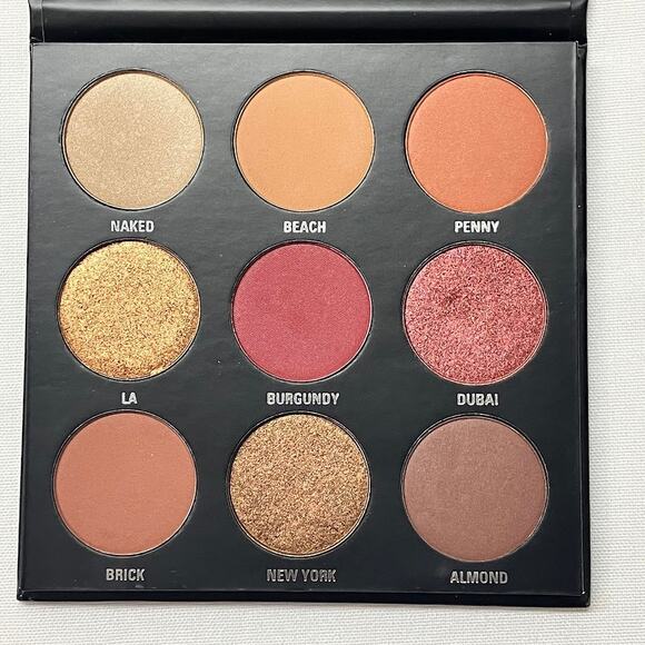 Kylie Cosmetics Kylie Jenner Pressed Eyeshadow Palette BURGUNDY - Picture 1 of 4
